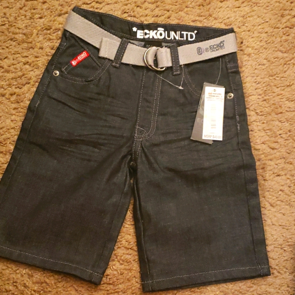 ECKO UNLTD Jean Shorts Boys Sz 4T